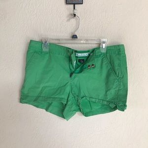 Green shorts